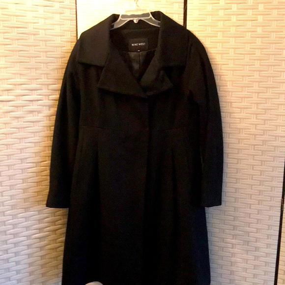 Nine West Jackets & Blazers - Knee length Wool coat